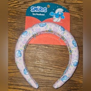 The Smurfs Pink Spa Headband BNIB